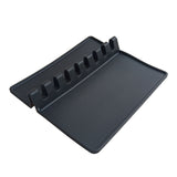 Max Silicone Utensil Rest Kitchen Spoon Rest 8 Notches Fork Ladle Spoon Holder