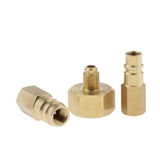 Max R-134a 1/4inch AC Low High Conversion Adapter Set High-quality for HVAC