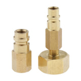Max R-134a 1/4inch AC Low High Conversion Adapter Set High-quality for HVAC