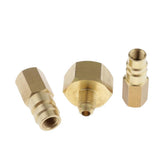 Max R-134a 1/4inch AC Low High Conversion Adapter Set High-quality for HVAC