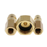 Max R-134a 1/4inch AC Low High Conversion Adapter Set High-quality for HVAC
