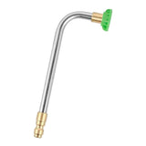 Max Pressure Washer Gutter Rod 90 Degrees 16cm 1/4'' Quick Release Green