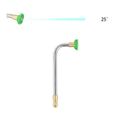 Max Pressure Washer Gutter Rod 90 Degrees 16cm 1/4'' Quick Release Green