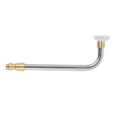 Max Pressure Washer Gutter Rod 90 Degrees 16cm 1/4'' Quick Release White