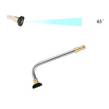 Max Pressure Washer Gutter Rod 90 Degrees 16cm 1/4'' Quick Release Black