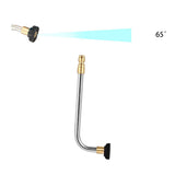 Max Pressure Washer Gutter Rod 90 Degrees 16cm 1/4'' Quick Release Black