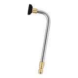 Max Pressure Washer Gutter Rod 90 Degrees 16cm 1/4'' Quick Release Black