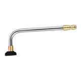 Max Pressure Washer Gutter Rod 90 Degrees 16cm 1/4'' Quick Release Black