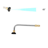 Max Pressure Washer Gutter Rod 90 Degrees 16cm 1/4'' Quick Release Black