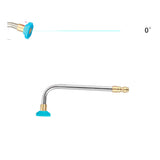 Max Pressure Washer Gutter Rod 90 Degrees 16cm 1/4'' Quick Release Blue