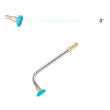 Max Pressure Washer Gutter Rod 90 Degrees 16cm 1/4'' Quick Release Blue