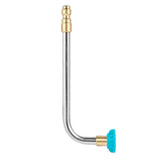 Max Pressure Washer Gutter Rod 90 Degrees 16cm 1/4'' Quick Release Blue