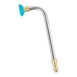 Max Pressure Washer Gutter Rod 90 Degrees 16cm 1/4'' Quick Release Blue