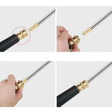 Max Pressure Washer 90 Degree Angled Lance Extension 3600psi 65 Degree Black