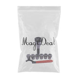 Max ER32 Collet Chuck Tooling Holder with 6x Spring Collet Set+1x Hook Spanner