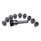 Max MT3 Shank ER32 Collet Chuck Tooling Holder with 9 x Spring Collet Set