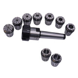 Max MT3 Shank ER32 Collet Chuck Tooling Holder with 9 x Spring Collet Set