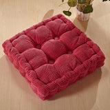 Max Maxb Home Car Sofa Office Square Seat Chair Cushion Pad P Rose Red