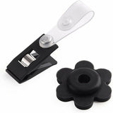 Max 10 Pack Garden Flag Rubber Stoppers and Anti-Wind Clips