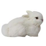 Max Realistic Plush Rabbits 22cm Bunny Simulation Model Present Lawn Decor