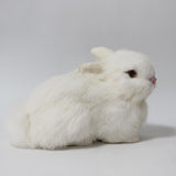Max Realistic Plush Rabbits 22cm Bunny Simulation Model Present Lawn Decor