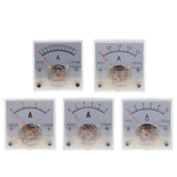 Max DC Ammeter Analog Panel Meter Amp Meter Current Gauge 2.5% 0-1A