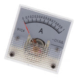 Max DC Ammeter Analog Panel Meter Amp Meter Current Gauge 2.5% 0-1A