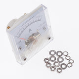 Max DC Ammeter Analog Panel Meter Amp Meter Current Gauge 2.5% 0-1A
