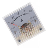 Max DC Ammeter Analog Panel Meter Amp Meter Current Gauge 2.5% 0-2A