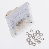 Max DC Ammeter Analog Panel Meter Amp Meter Current Gauge 2.5% 0-2A
