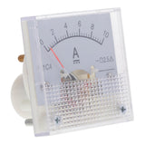 Max DC Ammeter Analog Panel Meter Amp Meter Current Gauge 2.5% 0-10A