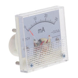 Max DC Ammeter Analog Panel Meter Amp Meter Current Gauge Pointer Type 0-30mA