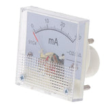 Max DC Ammeter Analog Panel Meter Amp Meter Current Gauge Pointer Type 0-30mA