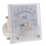 Max DC Ammeter Analog Panel Meter Amp Meter Current Gauge Pointer Type 0-50mA