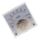 Max DC Ammeter Analog Panel Meter Amp Meter Current Gauge Pointer Type 0-100mA