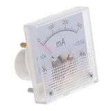 Max DC Ammeter Analog Panel Meter Amp Meter Current Gauge Pointer Type 0-300mA