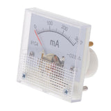 Max DC Ammeter Analog Panel Meter Amp Meter Current Gauge Pointer Type 0-300mA