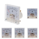 Max DC Ammeter Analog Panel Meter Amp Meter Current Panel Meter Gauge 0-15A(75mV)