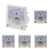 Max DC Ammeter Analog Panel Meter Amp Meter Current Panel Meter Gauge 0-15A(75mV)