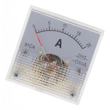 Max DC Ammeter Analog Panel Meter Amp Meter Current Panel Meter Gauge 0-20A(75mV)