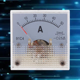 Max DC Ammeter Analog Panel Meter Amp Meter Current Panel Meter Gauge 50A(75mV)