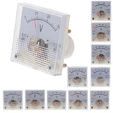 Max 91C4 Analog Panel Voltage Gauge Volt Meter Circuit Testing Tools 0-3V