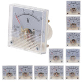 Max 91C4 Analog Panel Voltage Gauge Volt Meter Circuit Testing Tools 0-3V