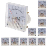Max 91C4 Analog Panel Voltage Gauge Volt Meter Circuit Testing Tools 0-3V