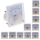 Max 91C4 Analog Panel Voltage Gauge Volt Meter Circuit Testing Tools 0-3V