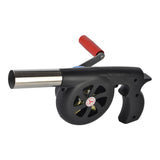 Max Hand Crank BBQ Campfire Air Blower For Outdoor Barbecue and Picnic Camping