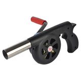 Max Hand Crank BBQ Campfire Air Blower For Outdoor Barbecue and Picnic Camping