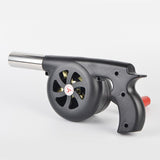 Max Hand Crank BBQ Campfire Air Blower For Outdoor Barbecue and Picnic Camping