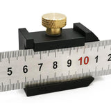 Max Steel Ruler Positioning Block Woodworking Marking Positioner