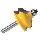Max 8mm Shank Woodworking Architectural Molding Router Bit for DIY projects Tool